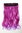 Halfwig 5 Micro Clip-In Extension long curls bright colours mix purple dark pink neon violett 20"
