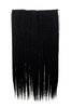 Halfwig 5 Micro Clip-In Extension long straight off black 23"