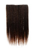 Halfwig 5 Micro Clip-In Extension long straight chestnut brown mix 23"