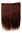 Halfwig 5 Micro Clip-In Extension medium length straight reddish brown red 18"