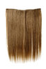 Halfwig 5 Micro Clip-In Extension medium length straight dark gold blond 18"
