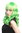 Lady Party Wig Halloween Gothic Lolita long baroque colonial romantic corkscrew curls coils green