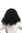 Lady Party Wig Halloween Fancy Dress huge massive volume black curls with headband Latin Caribbean