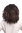 91178-ZA2 Lady Party Wig Halloween Fancy Dress Headband Afro Caribbean Kinks dark brown Latin