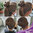 Hair Extensions bun brown RH-046-6x3-brown