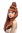 Lady Party Wig Fancy Dress Cosplay Jeannie 50s 60s Vintage Beehive Odalisque braided light brown