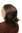 Halfwig Hairpiece Extension braided hair circlet shoulder length medium brown 16"
