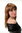 Quality Lady Wig sexy bangs shoulder length layered straight streaked brown highlights
