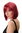 GFW78-39 Lady Quality Wig short straight Bob Longbob Bangs burgundy red