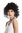Wig Ladies Women black curly frizzy curls voluminous Afro Caribbean Latin Beauty Greek Goddess