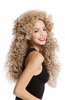YZF-4380-27T613 Quality Lady Cosplay Wig very long massive volume curls curly mane blond mix