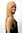 Lady Quality Wig long straight layered fringe bangs mix of yellowish gold blond and bright blond