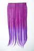 Halfwig 5 Micro Clip-In Extension long straight bright colours mix purple dark pink neon violet 23"