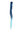 One Clip Clip-In extension strand highlight straight micro clip aquamarine neon blue ombre mix