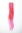1 x Two Clip Clip-In extension strand highlight straight long red neon pink mix