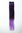 1 x Two Clip Clip-In extension strand highlight straight long black neon violet mix