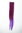 1 x Two Clip Clip-In extension strand highlight straight long purple neon violet mix