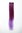 1 x Two Clip Clip-In extension strand highlight straight long purple neon violet mix