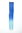 1 x Two Clip Clip-In extension strand highlight straight long ultramarine neon blue ombre mix