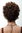 Wig romantic curls short bangs brown DHL149214-8