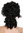 Man Gents Lady Party Wig Baroque noble aristocrat lord curls long ponytail black 91019-ZA103
