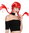 Wig Lady Women Cosplay Naughty Sassy Lolita stiff braided plaits red bangs DDH-T8175-PC13