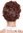 DW-2740-33BT130 Lady Quality Wig short curled curls mahogany auburn copper brown mix