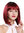 DW-2140Q-YS871S1B women's wig bob long bob short fringe ombre black red