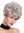DW-2700-51 Lady Quality Wig Short Voluminous teased wavy silver gray