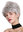 DW2461-51 Lady Gents Man Quality Wig short teased voluminous silver gray