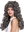 Quality wig women men baroque renaissance king nobleman long curls curly dark grey B17-2P-B-44
