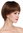 Quality women's wig short lady Page Bobo sleek brown mix D3061R-10/12R4