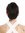 Ponytail Hairpiece Extensions short straight smooth but voluminous black 10" 622-V-1