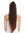 Hairpiece extremely long voluminous curled kinks kinked beach bleach black copper brown 29"