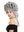 women's party wig carnival historic baroque noble grey Marie Antionette  beehive 19,6 inches
