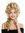 woparty wig carnival historic baroque noble blonde Marie Antionette pompadour beehive 19,6 inches