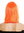 Perücke schulterlang glatt Orange VK-10-TF2201