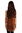 Perücke extrem lang leicht gelockt Rapunzel Mahagoni Kupfer VK-40-G31/30C/27C