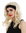 9028-KB88 wig women's wig Halloween carnival head band long blonde wavy 80's retro look