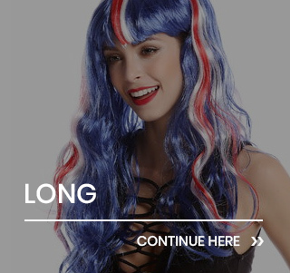 Long party wig