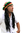 Party/Fancy Dress/Halloween DOPE Hat Cap with DREADLOCKS RASTA Jamaica Reggae Ska