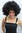 PW0011-P103 Party Wig for Halloween Fancy Dress Cosplay Men Women Big Black Afro Afrowig 70s Funk