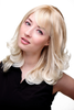 CUTE Lady Quality Wig BLOND MIX blonde CURLED platinum ENDS (3019 Colour 27T613)