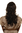 Lady QUALITY Wig ROMANTIC LOOK black & dark brown STRANDS long (9669 Colour 2B)