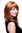 Lady QUALITY Wig RED Blond reddish blonde ginger LONG wavy FRINGE bangs (4038 Colour 27C)