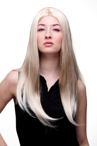 FAERY Quality Lady Wig BLONDE blond long straight middle partingElven Beauty Fairy Cosplay