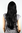 VERY LONG Lady Quality Wig SEXY PARTING black straight (3110 Colour 2)