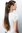 Hairpiece PONYTAIL very long straight BRUNETTE Mix brown chestnut Butterfly Clamp Clip-On Extension