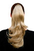 Hairpiece PONYTAIL medium length straight BLOND (T400 Colour 24) blonde Extension