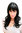TEMPTRESS Lady QUALITY Wig BLACK long BANGS fringe slight curl (3001 Colour 1B)